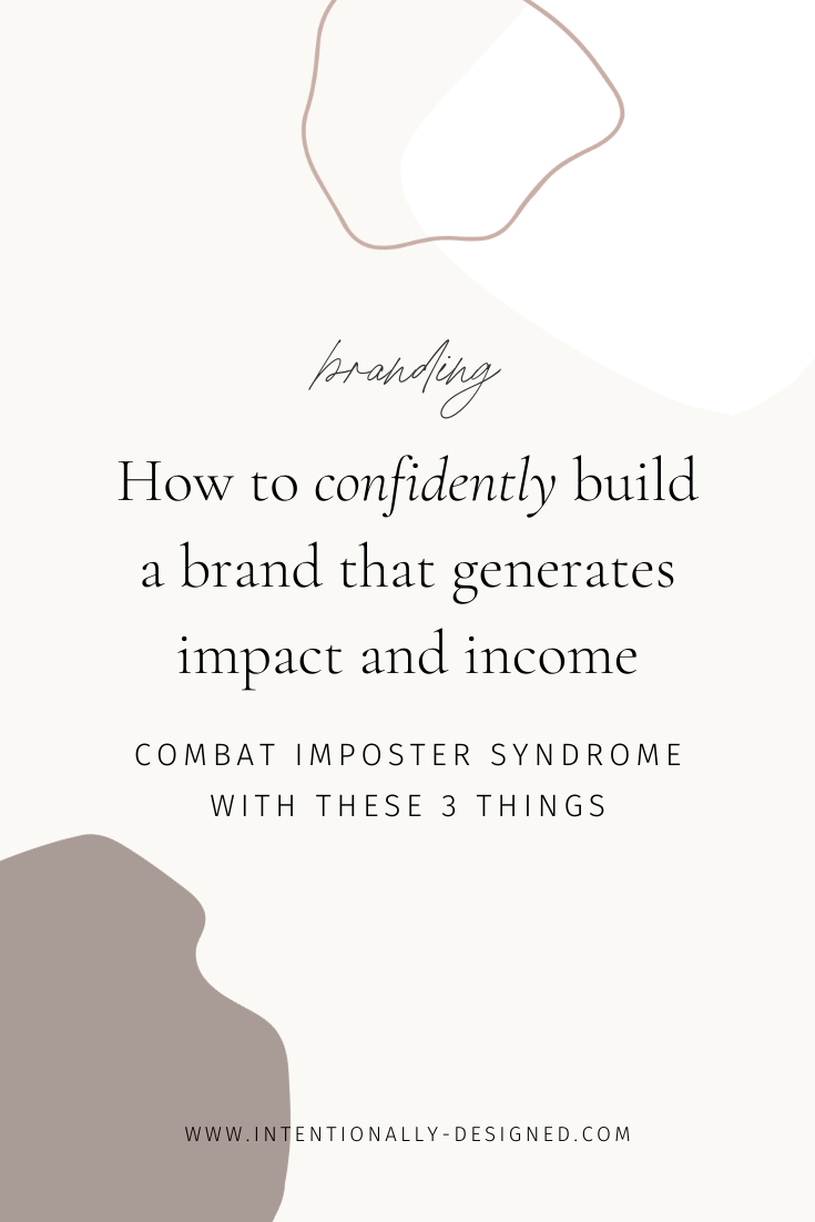 Confidently build brand