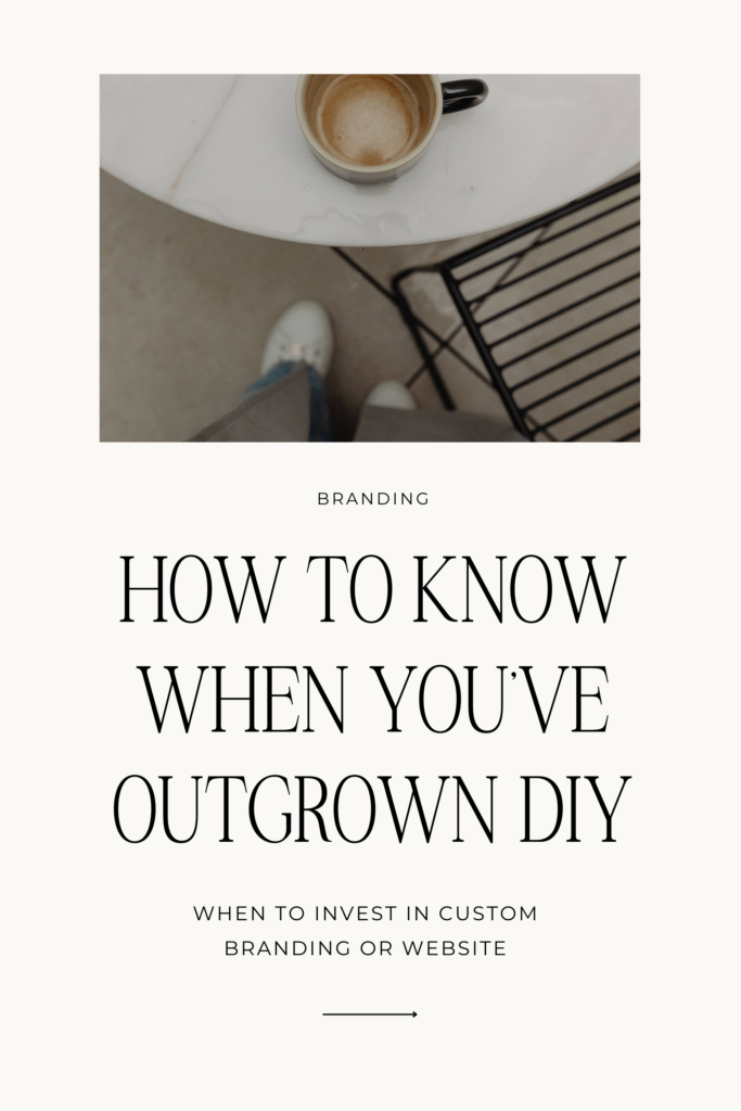 How to know when you've outgrown DIY
