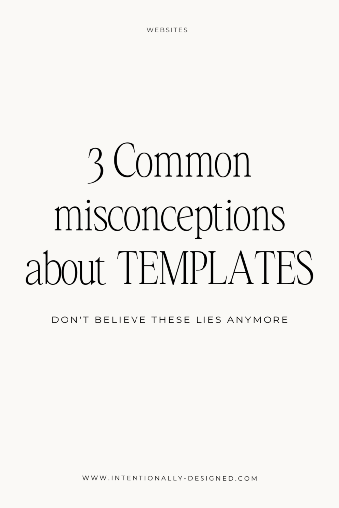 common misconceptions about templates