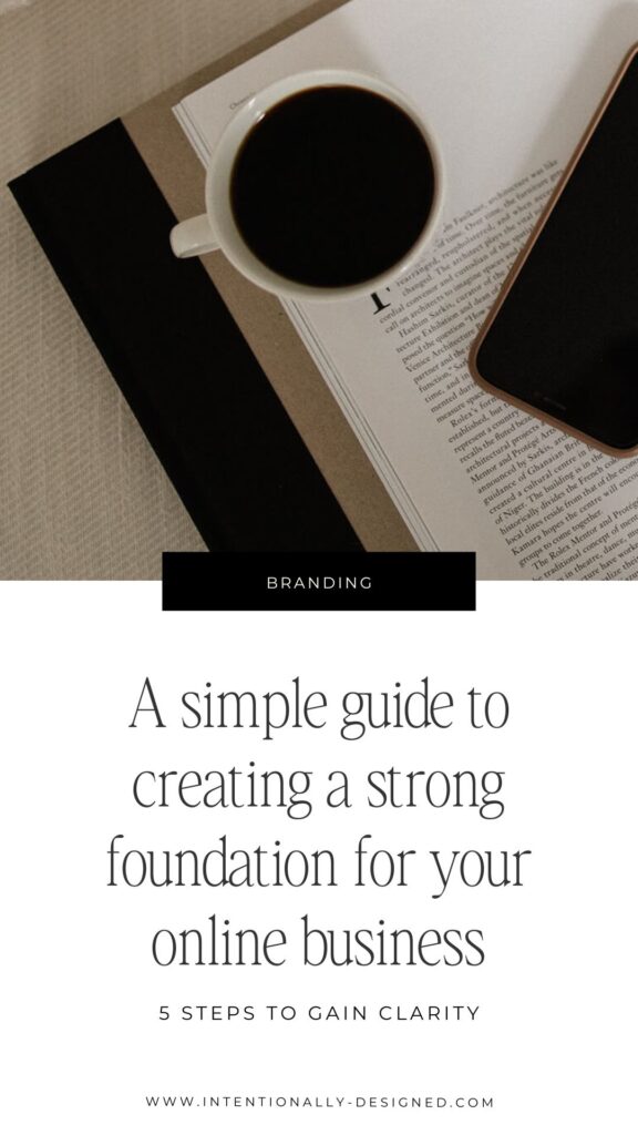 A simple guide to creating a strong foundation for your online business