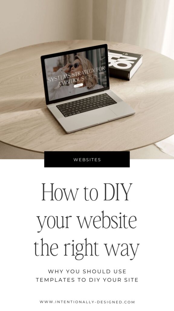 how to DIY your website