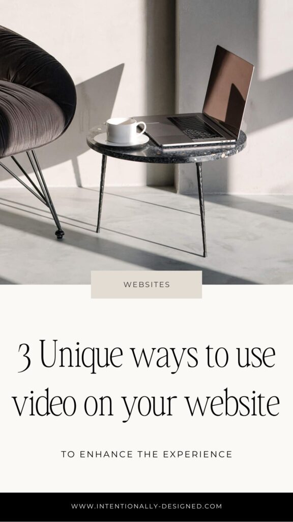 Unique ways to use video on your website
