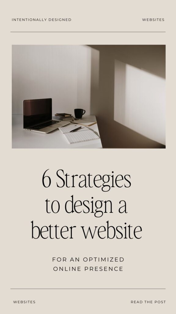 design a better website