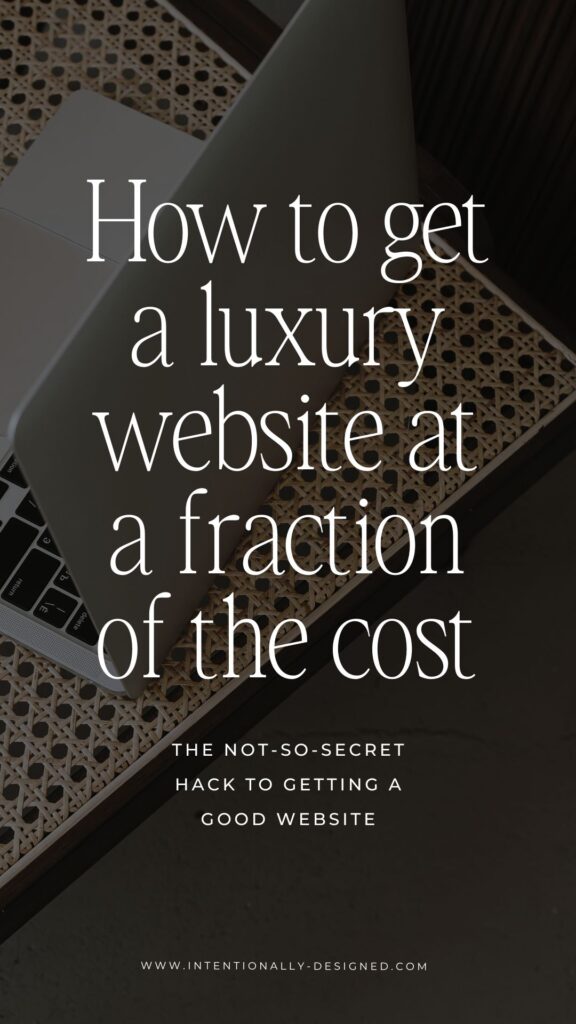 luxury website