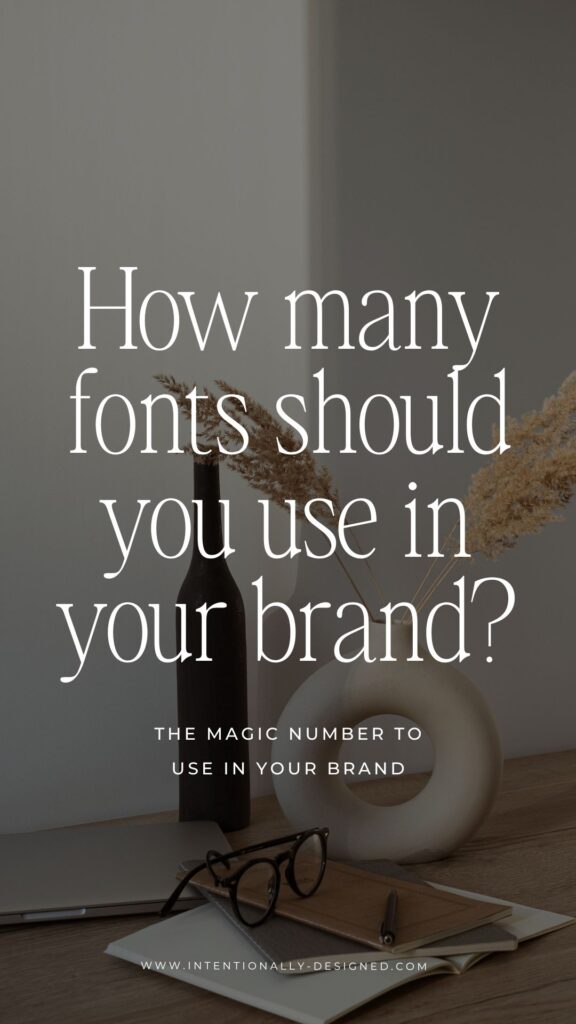 how many brand fonts