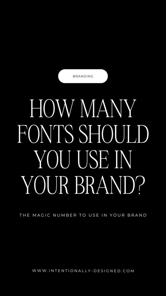 how many brand fonts