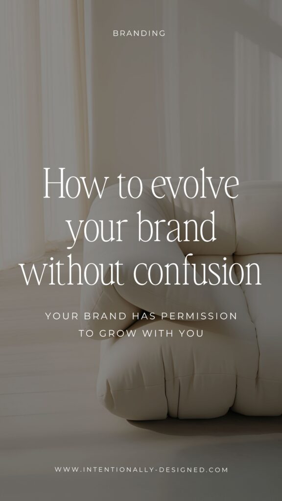 how to evolve your brand