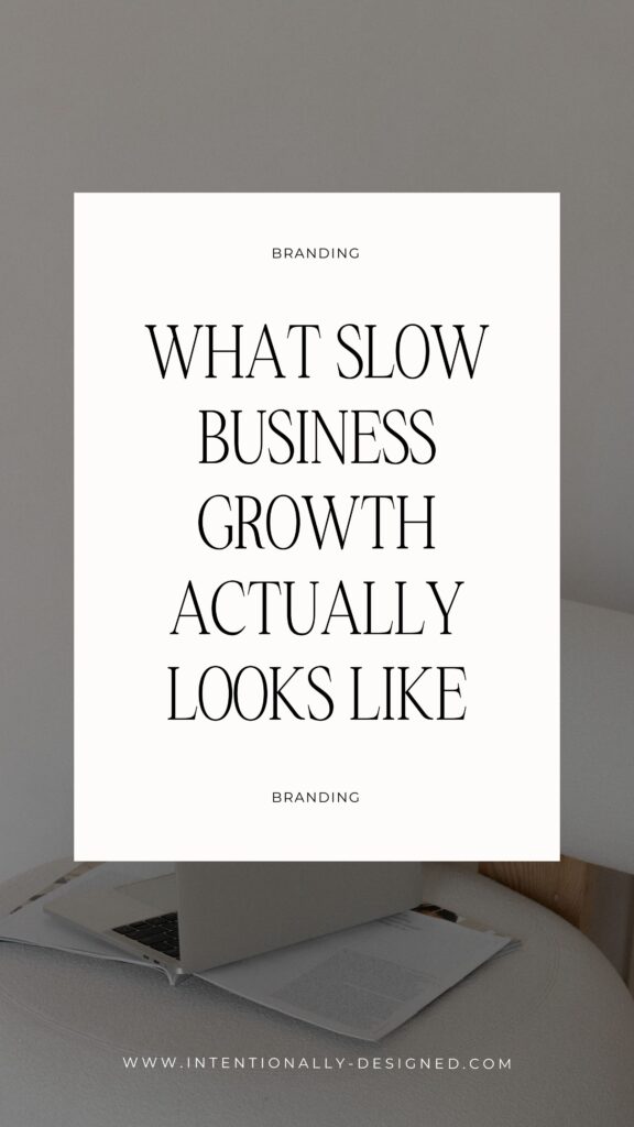 slow business growth